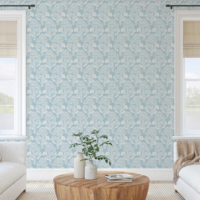 Tempaper & Co Floral Damask Peel & Stick Wallpaper