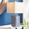 Fretwork Square Table Lamp