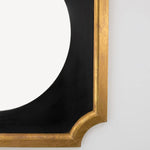 Scalloped Two Tone Wall Mirror