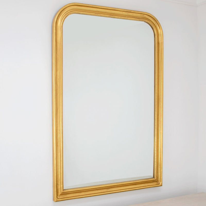 Gold Large Louis Philippe Mirror