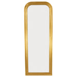 Gold Slim Rounded Full Mirror