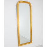 Gold Slim Rounded Full Mirror