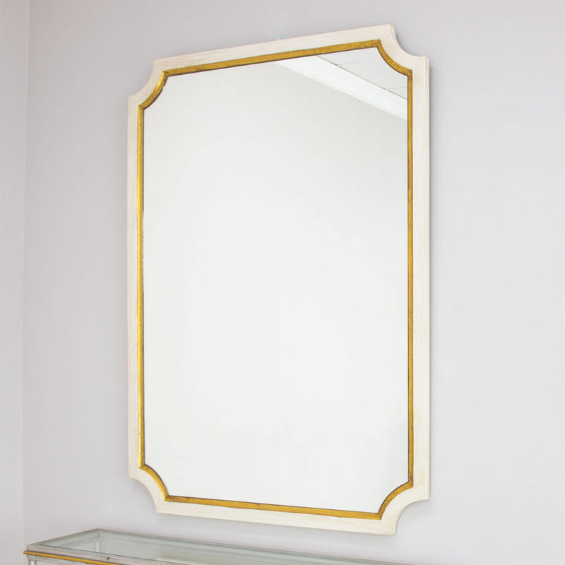 Scalloped Wall Mirror