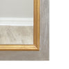 Silver and Gold Wall Mirror