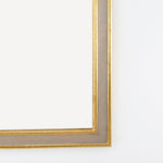 Two Toned Louis Phillippe Wall Mirror