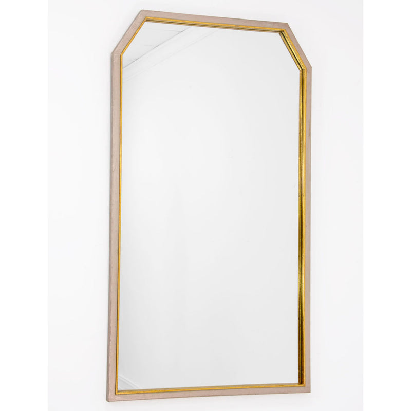 Notched Wall Mirror