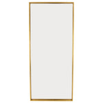 Ella Gold Floor Mirror