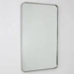 Rounded Corner Rectangular Wall Mirror