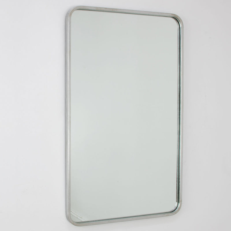 Rounded Corner Rectangular Wall Mirror