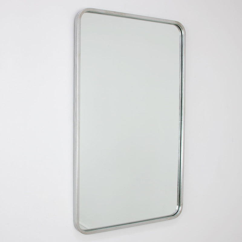 Rounded Corner Rectangular Wall Mirror