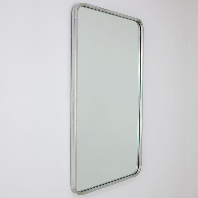 Rounded Corner Rectangular Wall Mirror