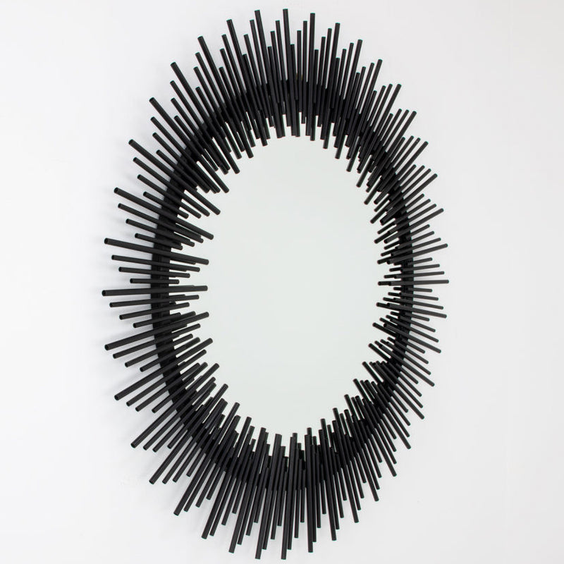 Sunburst Round Wall Mirror