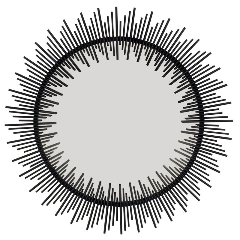 Sunburst Round Wall Mirror