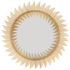 Sunburst Round Wall Mirror