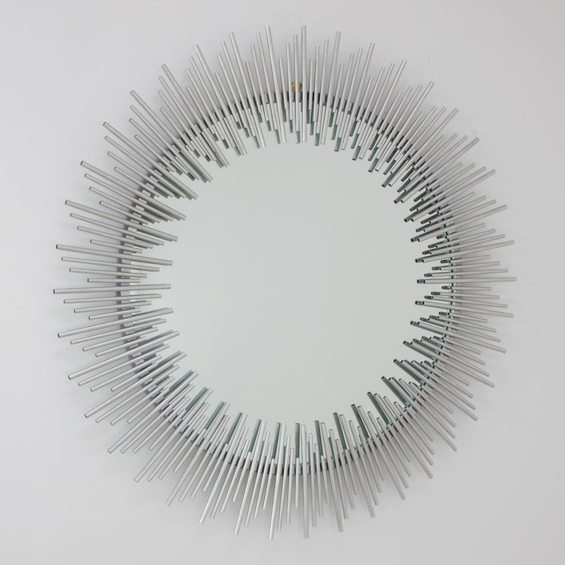 Sunburst Round Wall Mirror