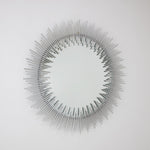 Sunburst Round Wall Mirror