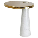 Worlds Away Fontaine Side Table