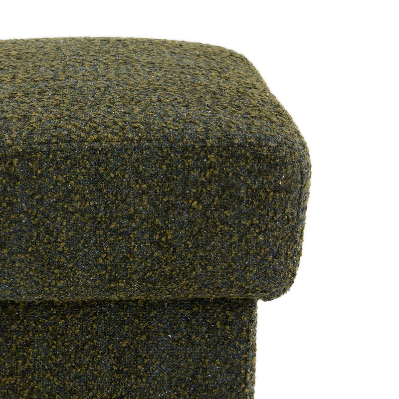 Arteriors Athens Olive Boucle Ottoman