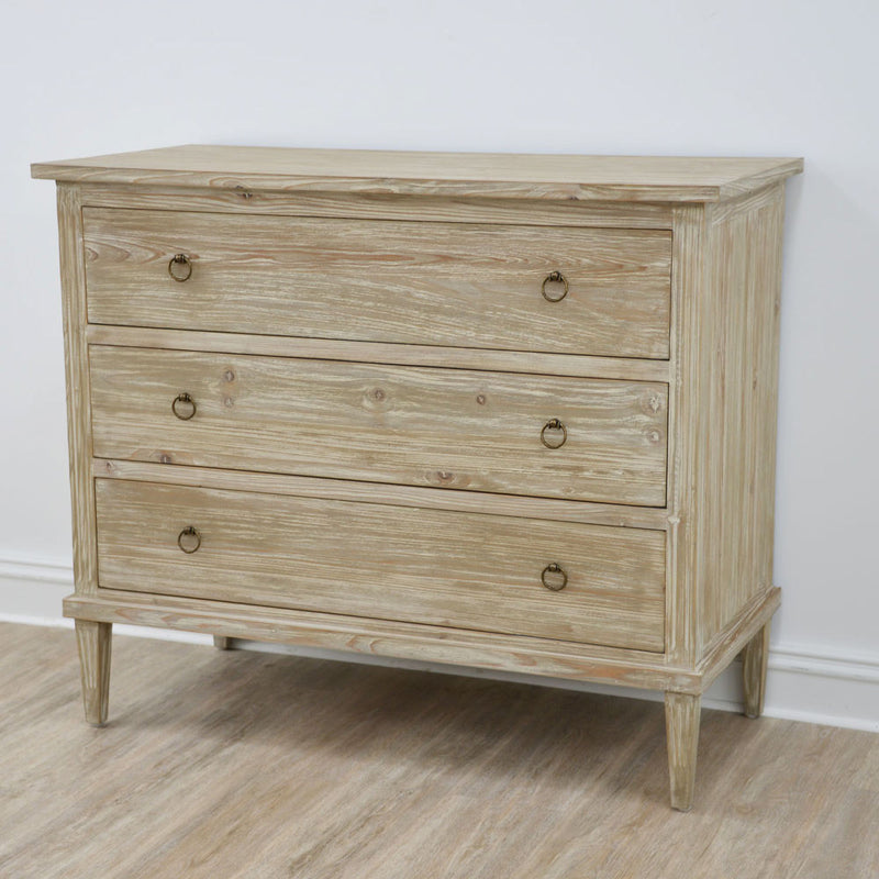 Simple Three Drawer Chest