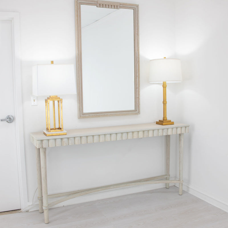 Traditional French Country Console Table