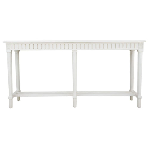 Fluted Console Table