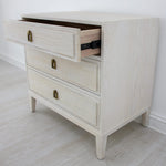 Kayla Small Fluted Oak Chest