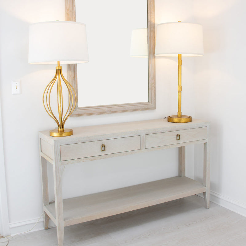 Modern French Country Console Table