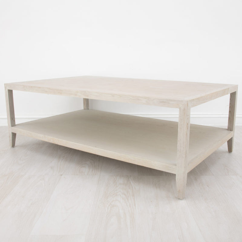 Classic Light Oak Coffee Table