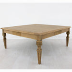 Raw Oak Square Coffee Table