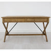 Raw Oak Desk