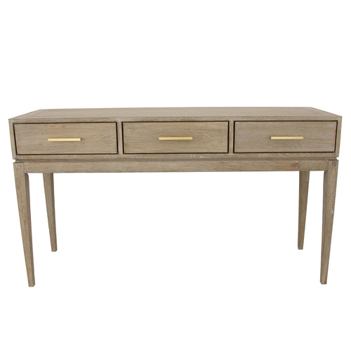 Traditional Natural Console Table