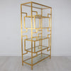 Kim Gold Large Bookcase