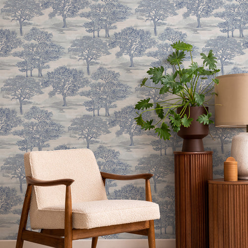 Tempaper & Co Forest Toile Peel & Stick Wallpaper