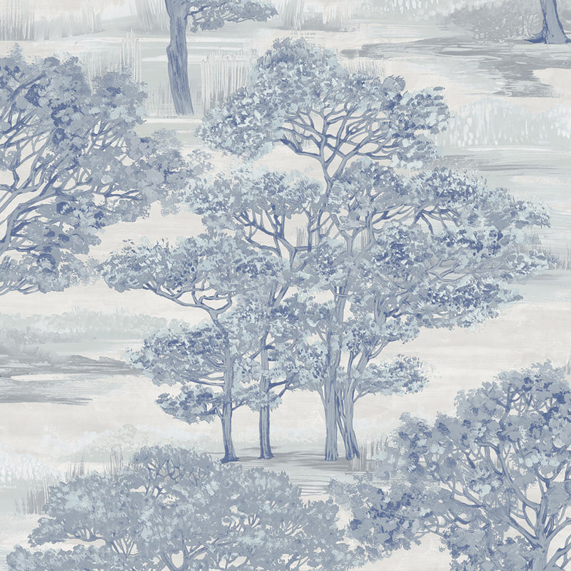 Tempaper & Co Forest Toile Peel & Stick Wallpaper