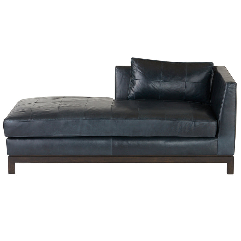 Arteriors Edmond Leather Chaise