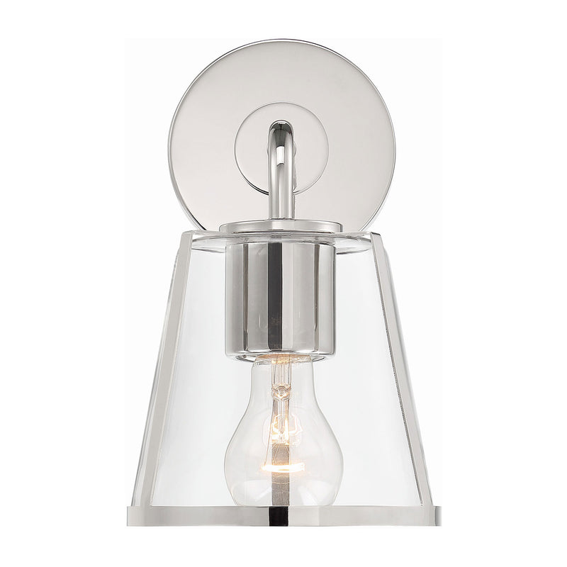 Crystorama Fulton 1-Light Bath Vanity Light