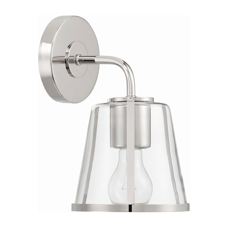 Crystorama Fulton 1-Light Bath Vanity Light