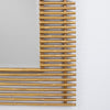 Gold Bamboo Wall Mirror