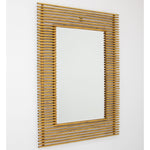 Gold Bamboo Wall Mirror