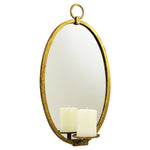 Oval Candle Wall Sconce