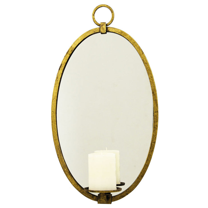 Oval Candle Wall Sconce