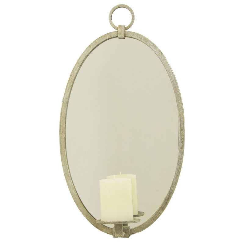 Oval Candle Wall Sconce