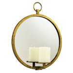 Round Candle Wall Sconce