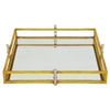 Gold And Silver Square Tray