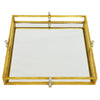 Gold And Silver Square Tray