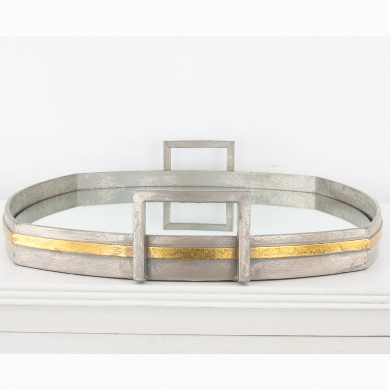 Oval Metal Tray