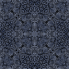 Mitchell Black Floral Spiral Wallpaper