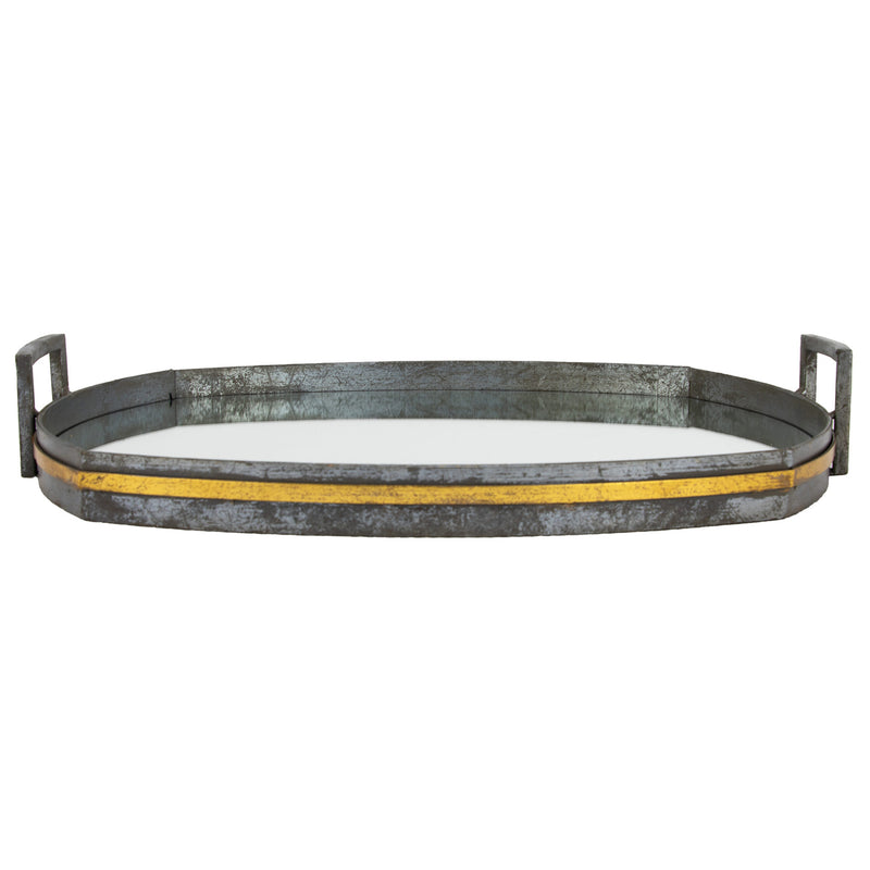 Oval Metal Tray