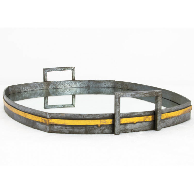 Oval Metal Tray