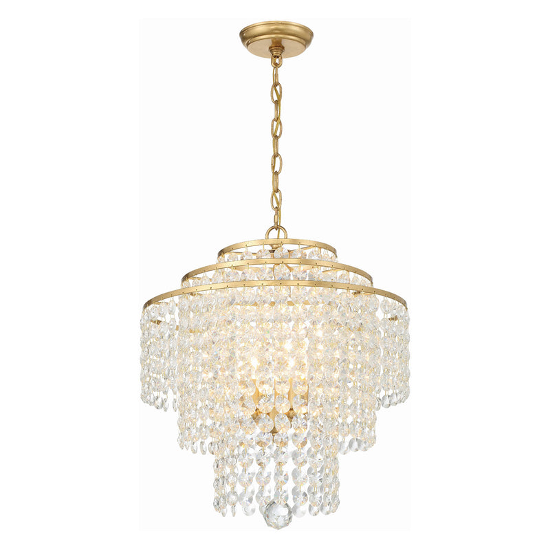 Crystorama Gabrielle 4-Light Chandelier